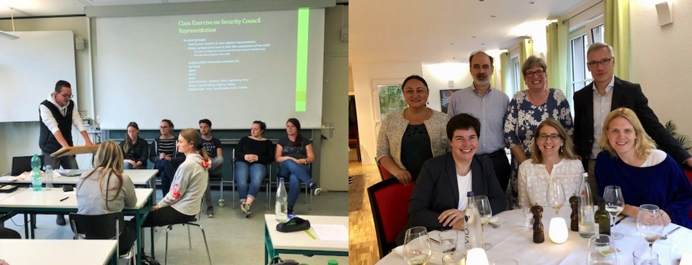 Professors Teach at GVSU Partner University in Germany